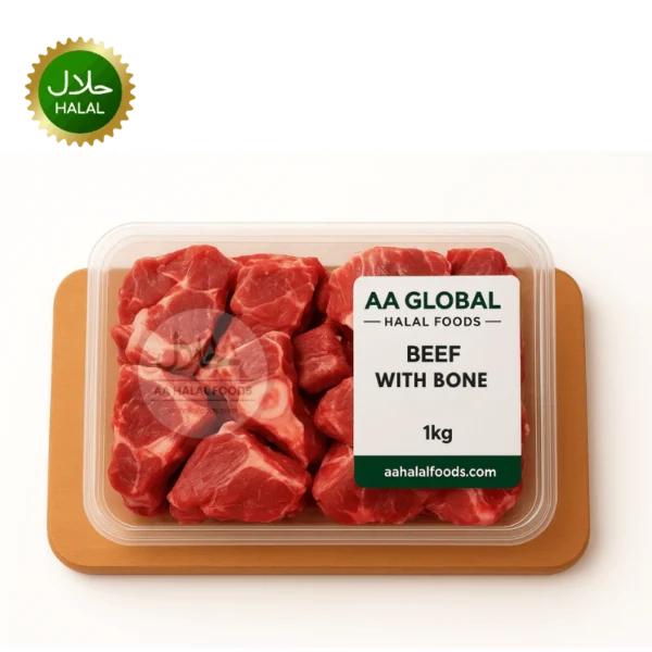 Beef with bone 1kg