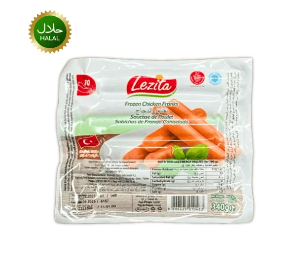 chicken sausage lezita 340g