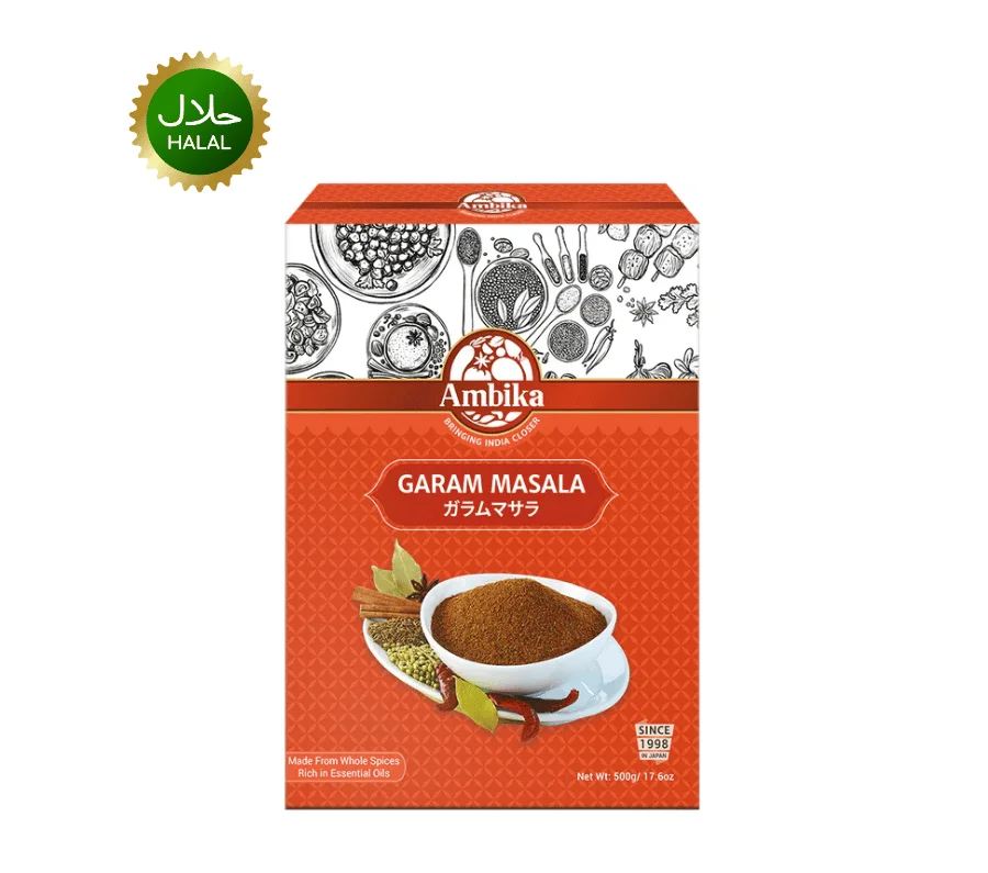 Garam Masala 100g (Ambika) (1) Garam Masala 500g (Ambika) - Image 1
