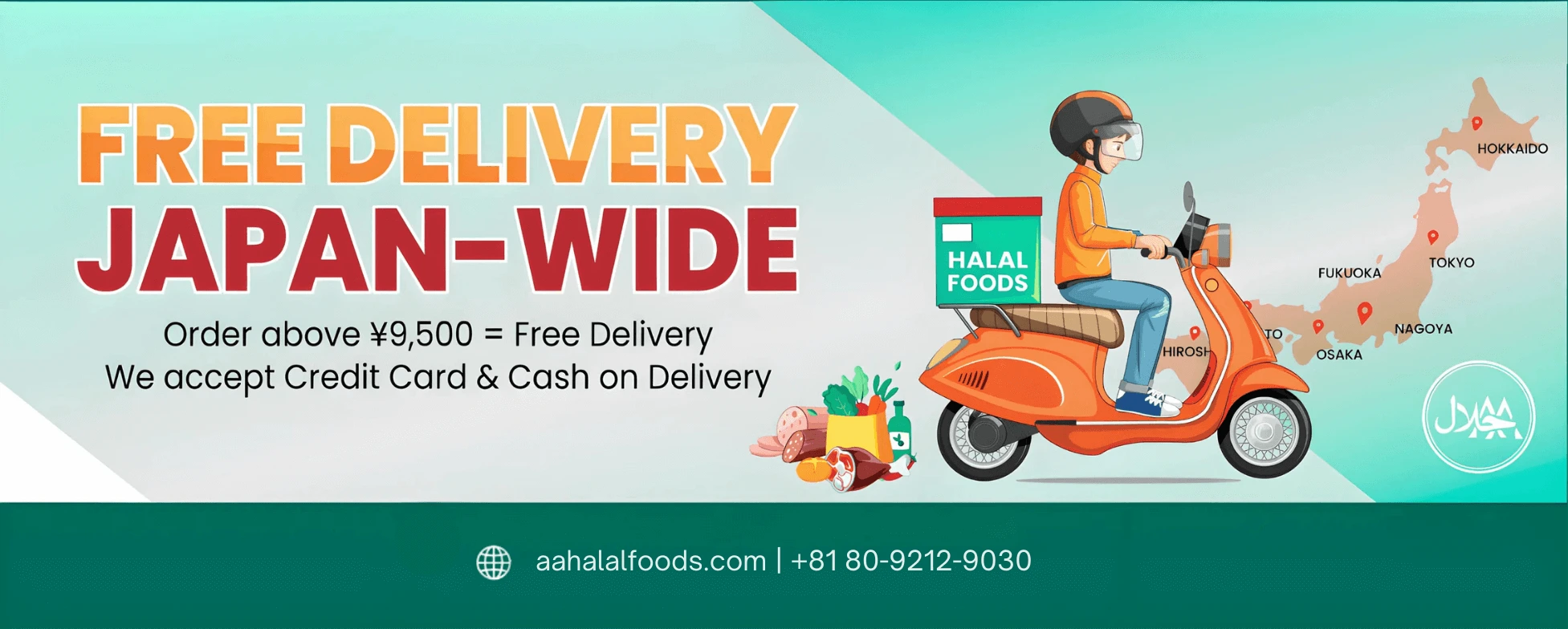 Free Delivery | aahalalfood