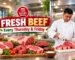 fresh beef every Thursday and Friday