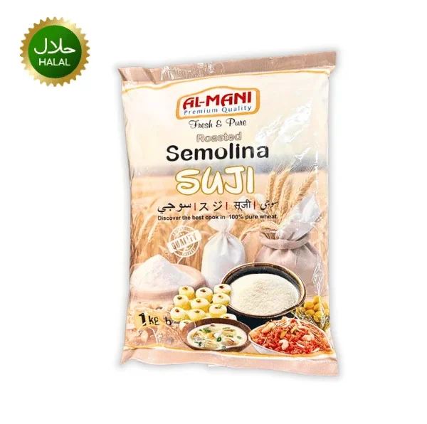 Roasted semolina/suji 1kg