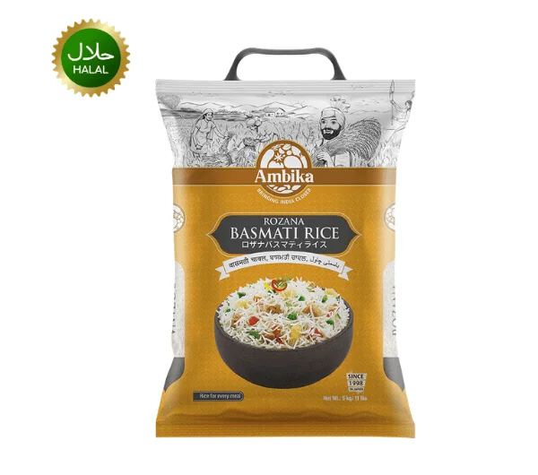 Rozana Basmati rice 5kg (Ambika)