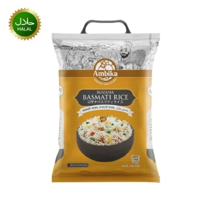 Rozana Basmati Rice 5kg Ambika