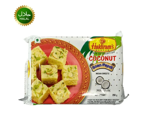 Coconut Soan papdi 250g (Haldirams)