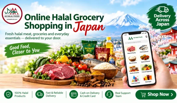 online halal grocery shopping in Japan