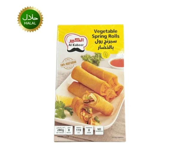Al Kabeer Vegetable Spring Rolls