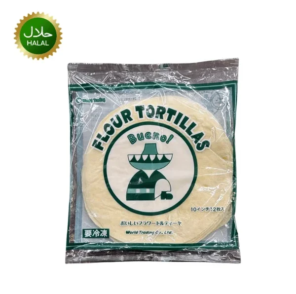 Flour tortillas 10inch (12pcs)