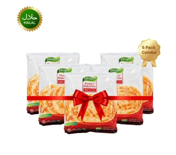 Plain Paratha Combo Set 5pk
