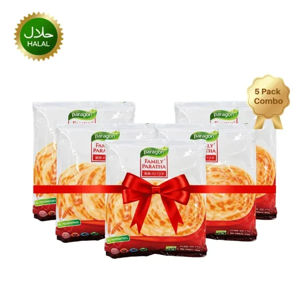 Plain paratha combo set 5pkt