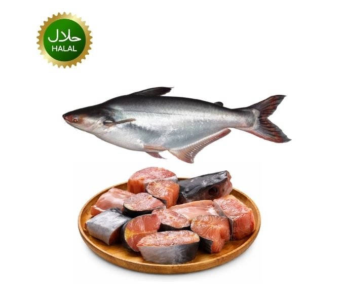 Pangash fish cut 1.5kg Orgin myanmar ¥1110 Pangash Fish Cut 1.5kg - Image 1