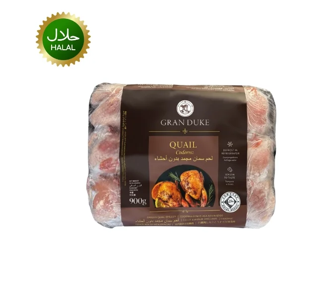 AA Halal Products_20260423_205530_0000 Frozen Quail Meat 900g fresh halal quail meat premium quality frozen poultry meat hygienically packed ready for cooking