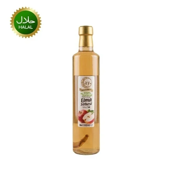 Apple cider vinegar 500ml bottle natural healthy vinegar for cooking and detox