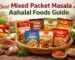 Mixed packet masala collection at Aahalal Foods with price and quality comparison