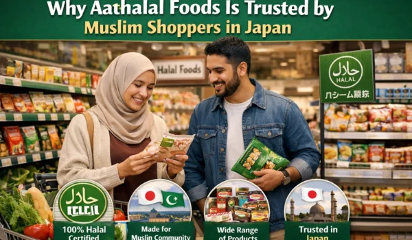 Halal food products at Aahalal Foods trusted by Muslim shoppers in Japan