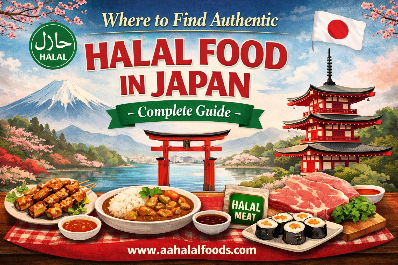 Where to Find Authentic Halal Food in Japan complete guide with halal dishes and Japanese
