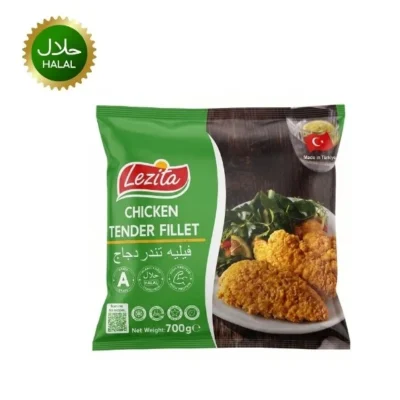 Lezita chicken tender fillet plain 700g frozen pack