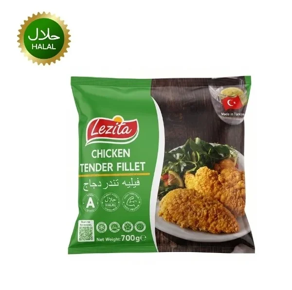 Lezita chicken tender fillet plain 700g frozen pack