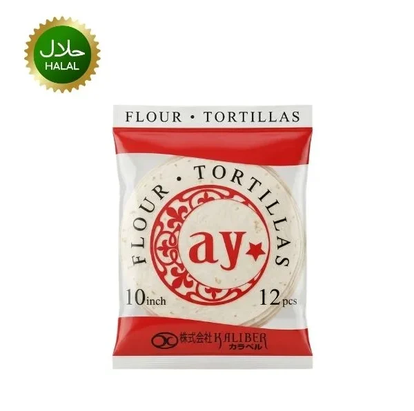 Flour Tortilla / Ruti / Chapati 10 Inch (12pcs)