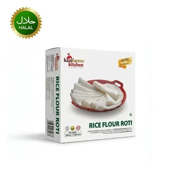 Kazi Farms Rice Flour Ruti 500g pack 10 pieces soft fresh ruti