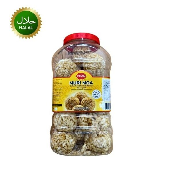 PRAN muri moa 20pcs puffed rice ball sweet pack