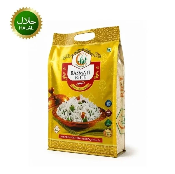 Golden Basmati Rice 5kg premium long grain rice available online in Japan from AA Halal Foods