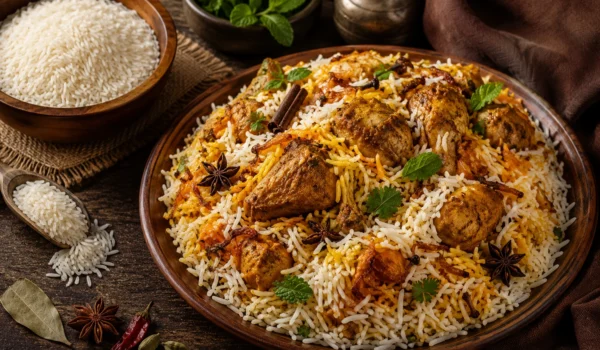 Best Basmati Rice for Biryani – Premium Long Grain Rice | AA Halal Foods