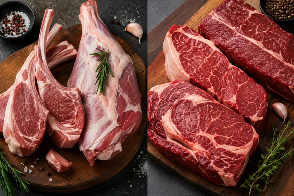 Lamb vs Beef Comparison
