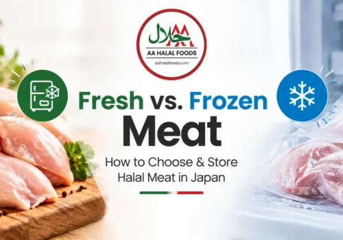 fresh vs. frozen meat
