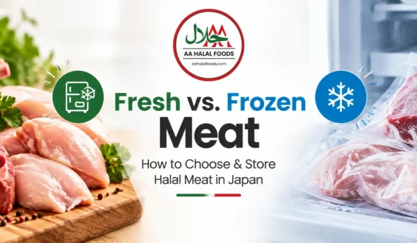 fresh vs. frozen meat
