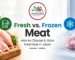 fresh vs. frozen meat