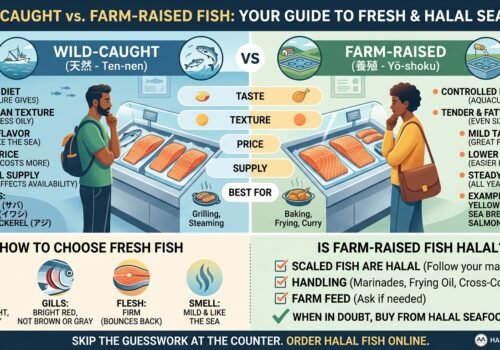 Farm-Raised vs Wild-Caught Fish