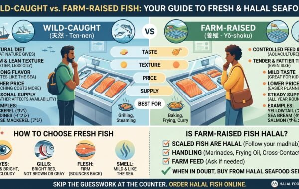Farm-Raised vs Wild-Caught Fish