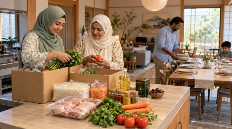 Halal groceries store in Osaka